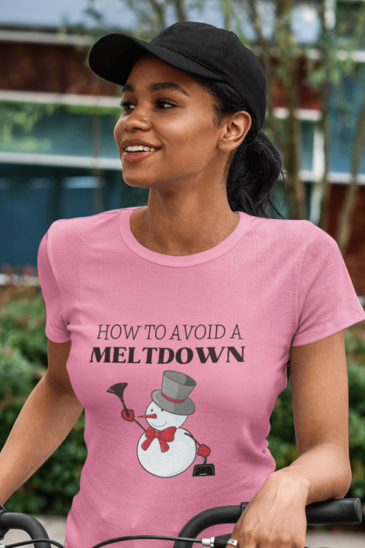 How to Avoid a Meltdown Savvy Cleaner Funny Cleaning Shirts Women's Standard T-Shirt