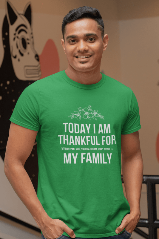 I Am Thankful Savvy Cleaner Funny Cleaning Shirts Premium T-Shirt