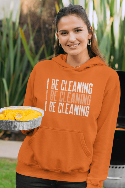 I Be Cleaning Savvy Cleaner Funny Cleaning Shirts Classic Hoodie
