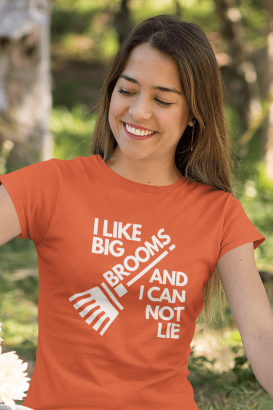 I Like Big Brooms Savvy Cleaner Funny Cleaning Shirts Women's Standard T-Shirt