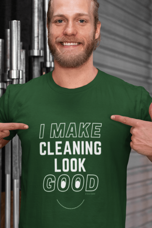I Make Cleaning Look Good Savvy Cleaner Funny Cleaning Shirt Classic T-Shirt