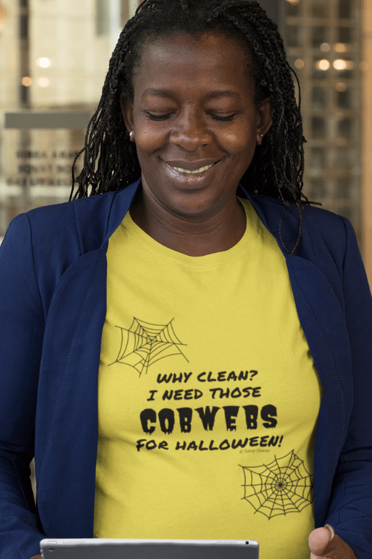I Need Those Cobwebs, Savvy Cleaner Funny Cleaning Shirts, Women's Boyfriend T-Shirt