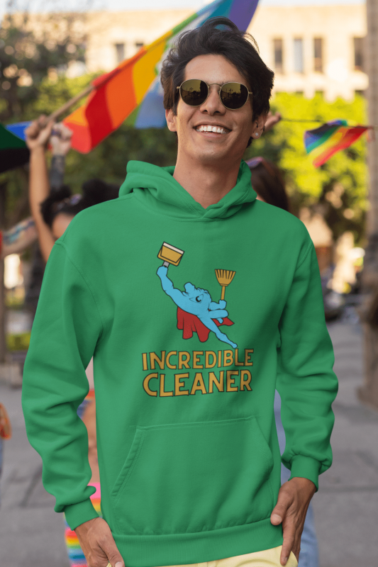 Incredible Cleaner Savvy Cleaner Funny Cleaning Shirts Classic Pullover Hoodie
