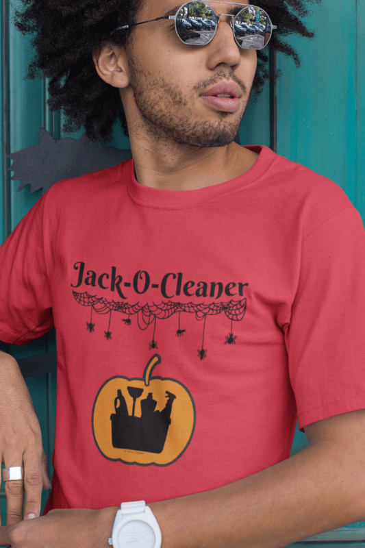 Jack-O-Cleaner, Savvy Cleaner Funny Cleaning Shirts, Triblend T-Shirt