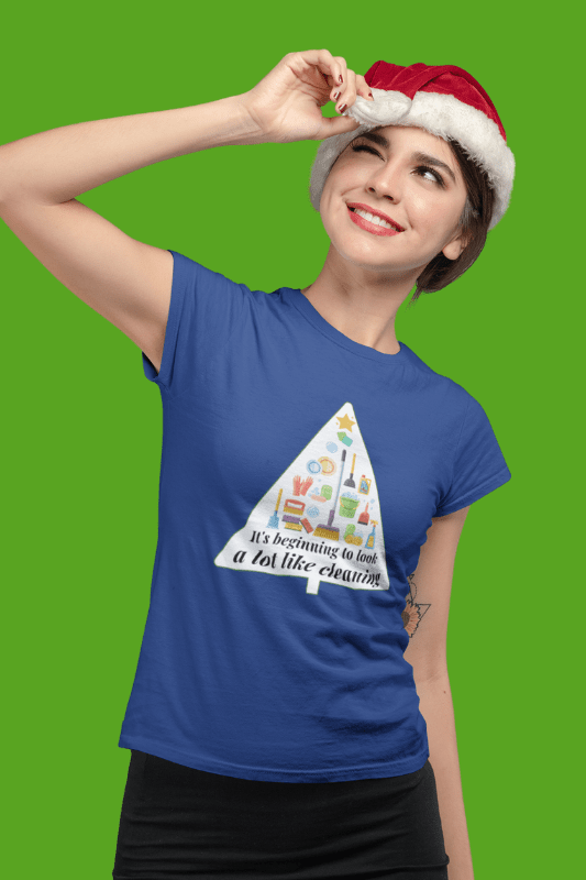 Look A Lot Like Cleaning Savvy Cleaner Funny Cleaning Shirts Women's Comfort T-Shirt