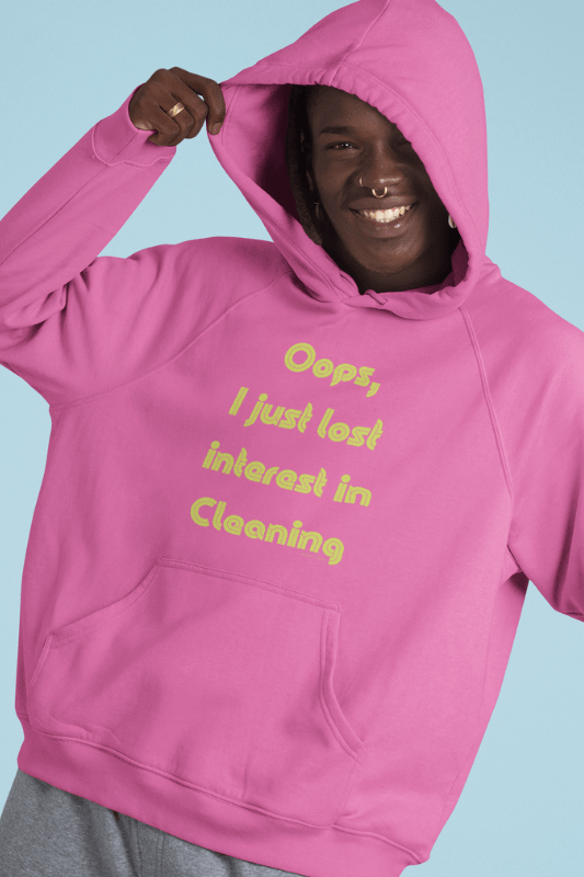 Lost Interest in Cleaning Savvy Cleaner Funny Cleaning Shirts Classic Pullover Hoodie