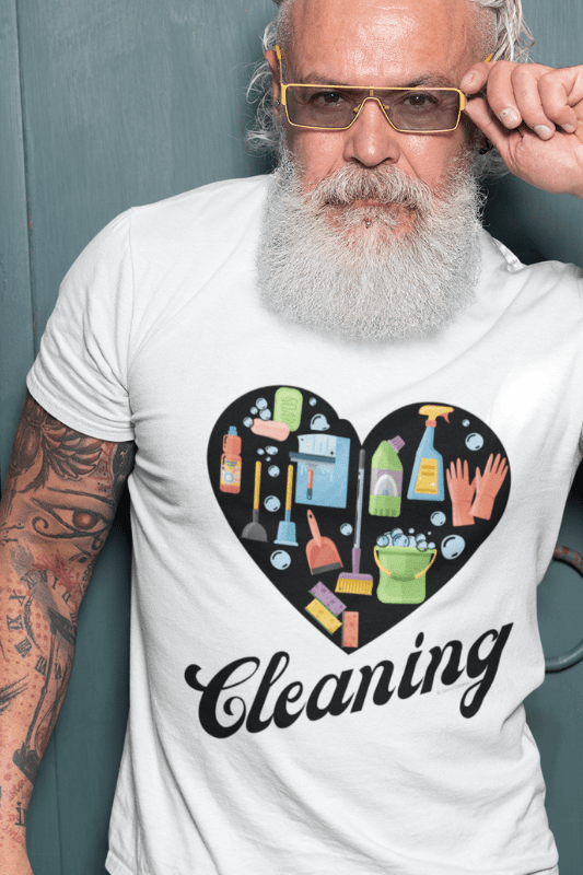 Love Cleaning Savvy Cleaner Funny Cleaning Shirts Mens Standard T-shirt