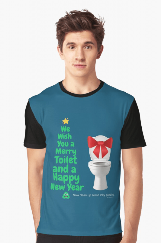 Merry Toilet, Savvy Cleaner Funny Cleaning Shirts, Graphic Shirt