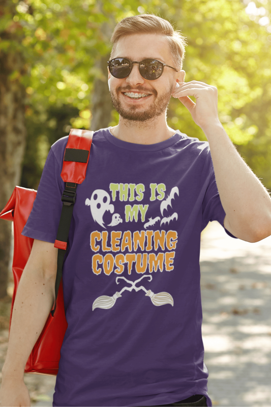 My Cleaning Costume Savvy Cleaner Funny Cleaning Shirts Men's Standard T-Shirt