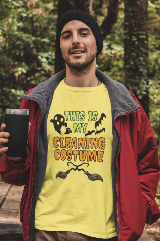 My Cleaning Costume Savvy Cleaner Funny Cleaning Shirts Men's Standard Tee