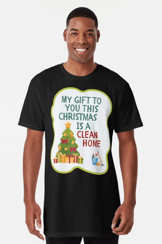 My Gift to You This Christmas Savvy Cleaner Funny Cleaning Shirts Long Tee