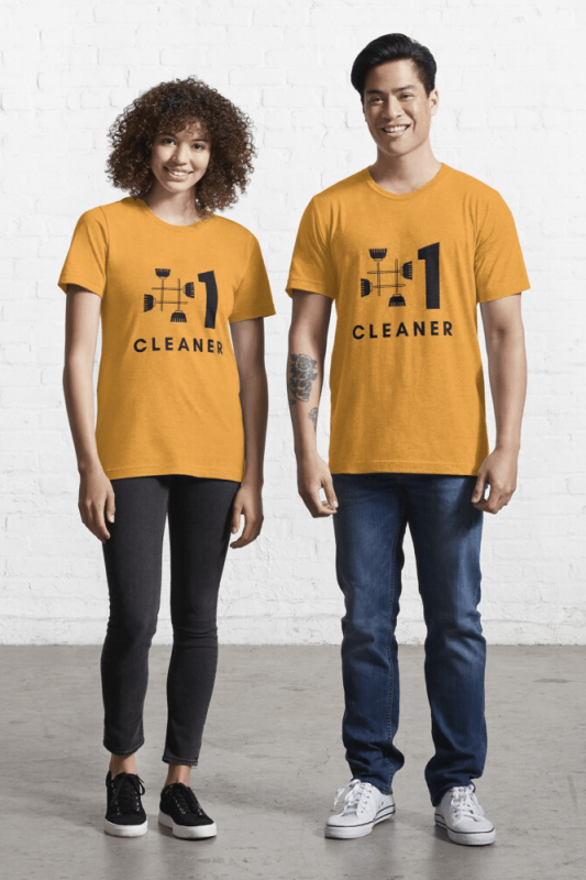 No 1 Cleaner, Savvy Cleaner Funny Cleaning Shirts, Essential Shirt