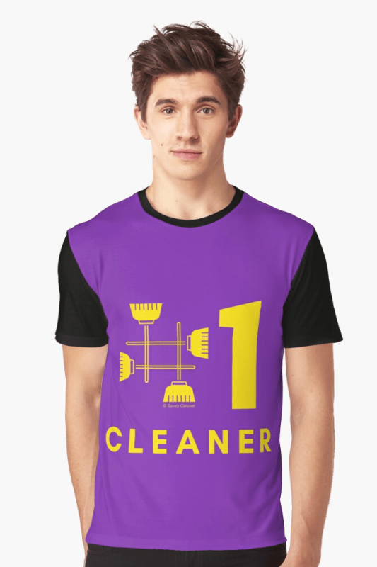 No 1 Cleaner, Savvy Cleaner Funny Cleaning Shirts, Graphic Shirt