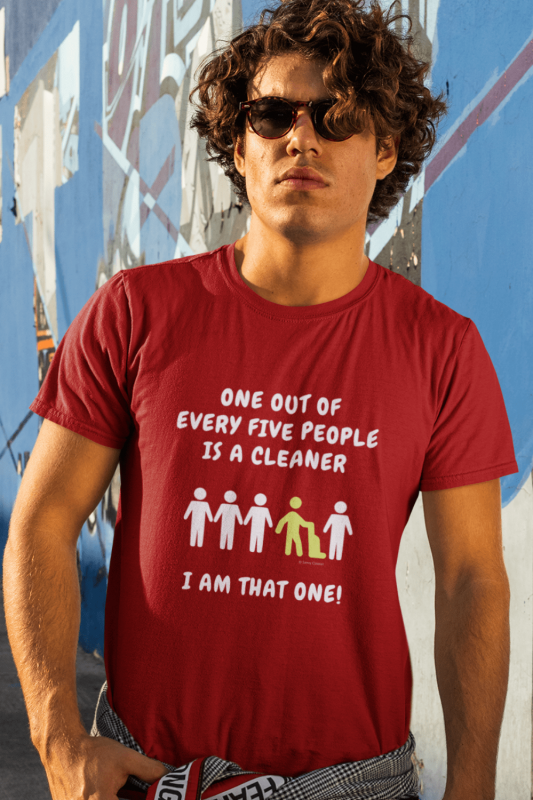 One Out of Every Five Savvy Cleaner Funny Cleaning Shirt Classic T-Shirt