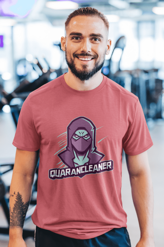 QuaranCleaner, Savvy Cleaner Funny Cleaning Shirts, Premium Tee
