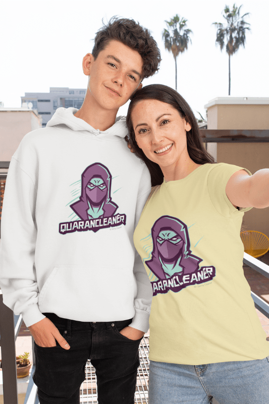 QuaranCleaner, Savvy Cleaner Funny Cleaning Shirts, Pullover Hoodie