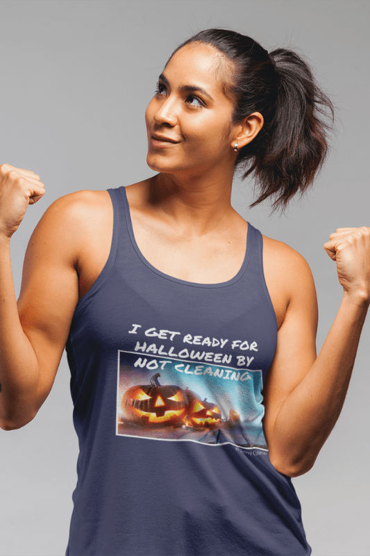 Ready for Halloween, Savvy Cleaner Funny Cleaning Shirts, Tank Top