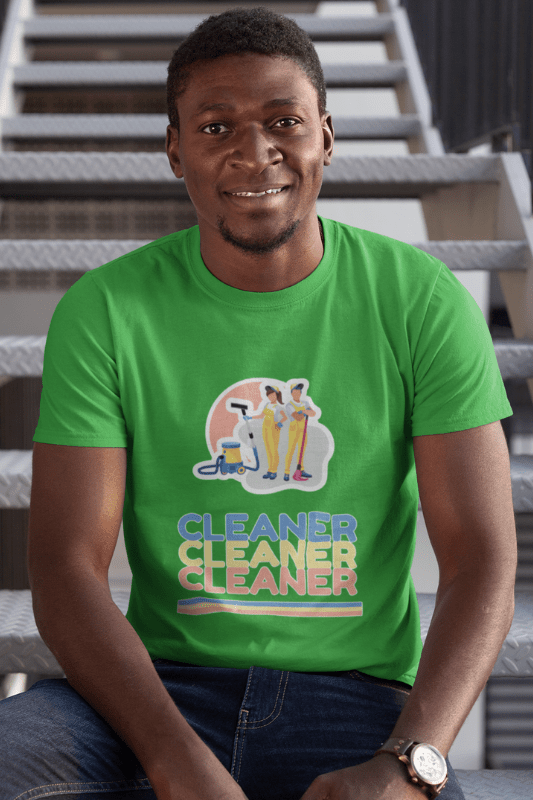 Retro Cleaner Savvy Cleaner Funny Cleaning Shirts Comfort T-Shirt