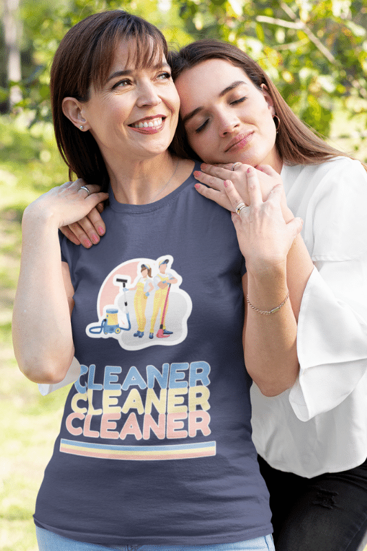 Retro Cleaner Savvy Cleaner Funny Cleaning Shirts Standard Tee