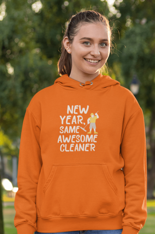 Same Awesome Cleaner Savvy Cleaner Funny Cleaning Shirts Classic Pullover Hoodie