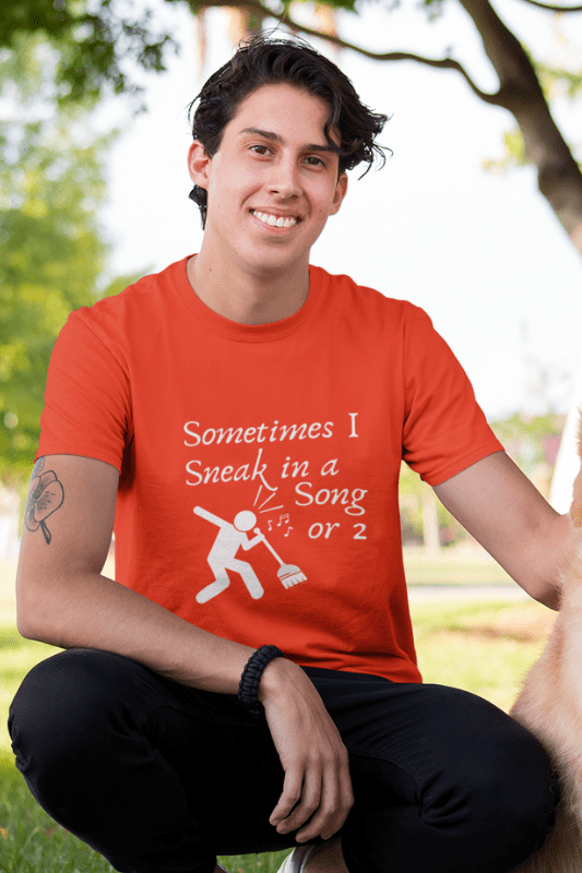 Sneak in a Song Savvy Cleaner Funny Cleaning Shirts Comfort T-Shirt