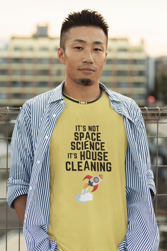 Space Science Savvy Cleaner Funny Cleaning Shirts Men's Standard T-Shirt