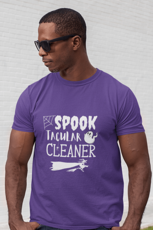 Spooktacular Cleaner Savvy Cleaner Funny Cleaning Shirts Comfort Tee