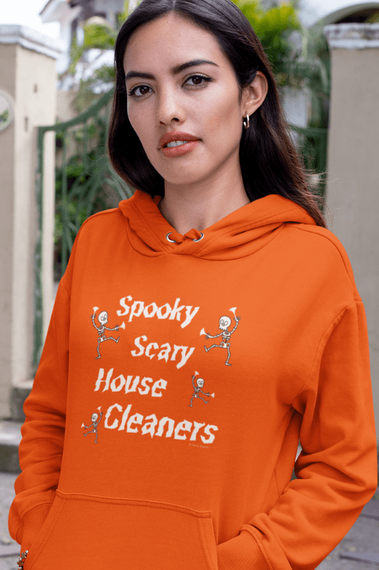 Spooky House Cleaners Savvy Cleaner Funny Cleaning Shirts Classic Pullover Hoodie
