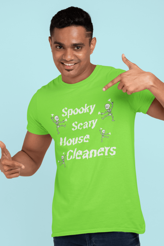 Spooky House Cleaners Savvy Cleaner Funny Cleaning Shirts Classic T-Shirt