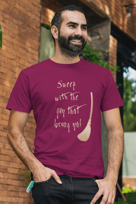 Sweep With The Guy Savvy Cleaner Funny Cleaning Shirts Premium T-Shirt