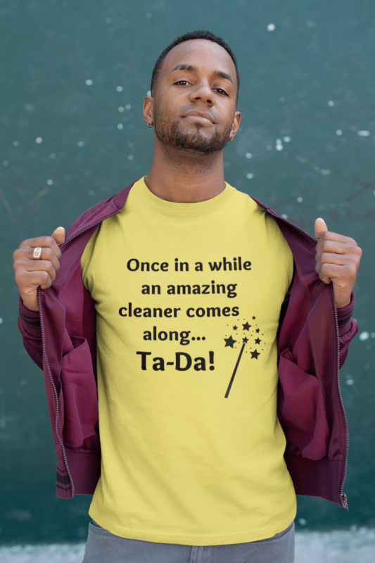 Ta Da Savvy Cleaner Funny Cleaning Shirts Men's Standard Tee