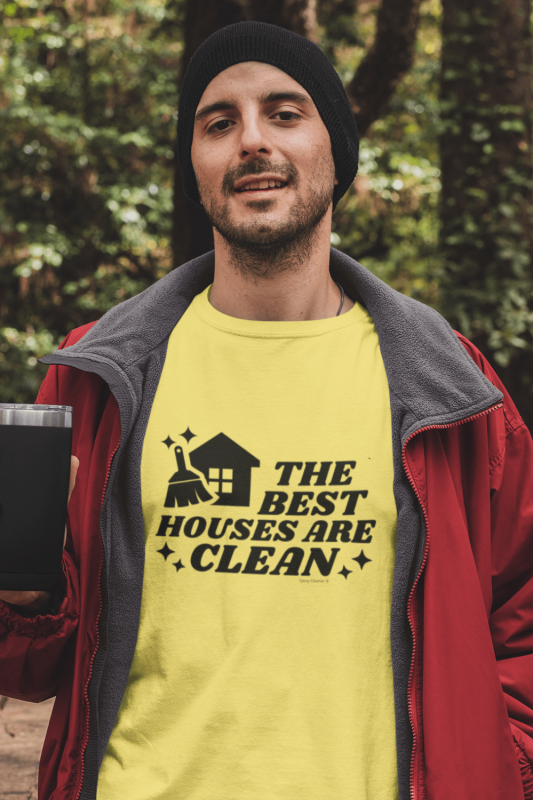 The Best Houses Savvy Cleaner Funny Cleaning Shirts Men's Standard T-Shirt