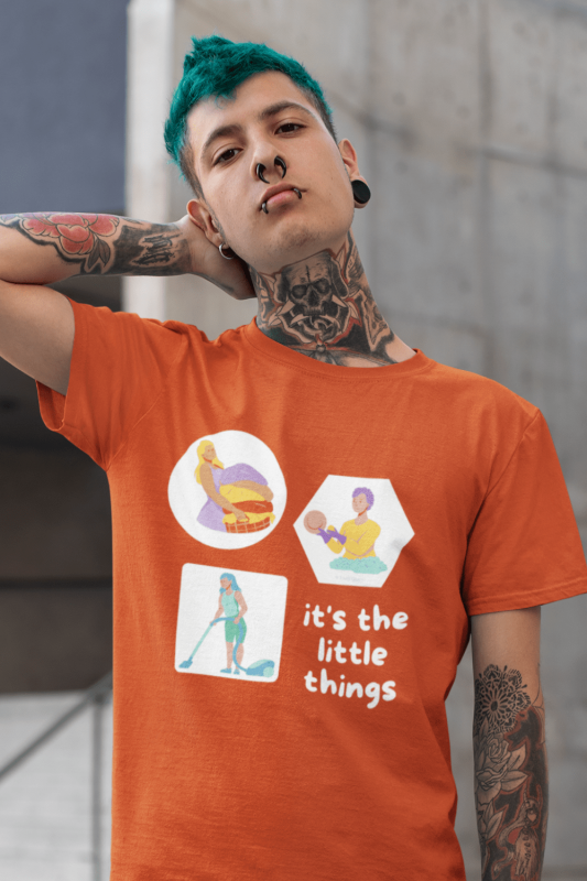 The Little Things Savvy Cleaner Funny Cleaning Shirts Men's Standard Tee