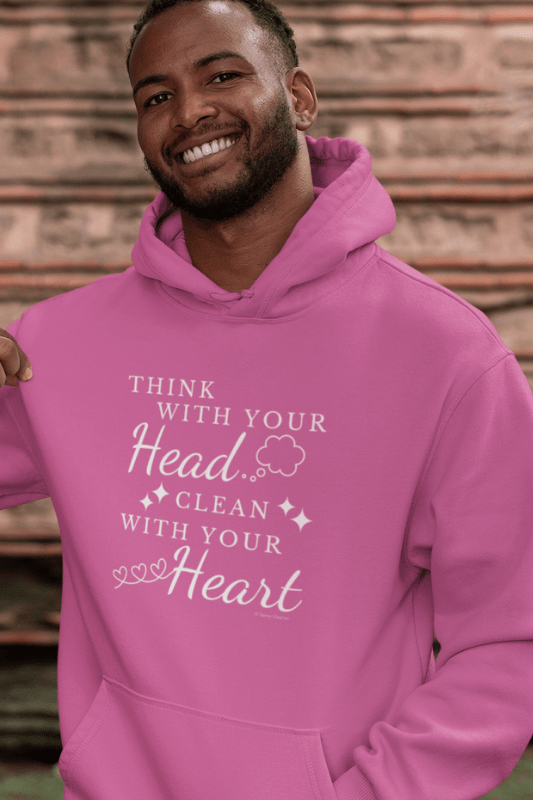 Think With Your Head Savvy Cleaner Funny Cleaning Shirts Classic Pullover Hoodie