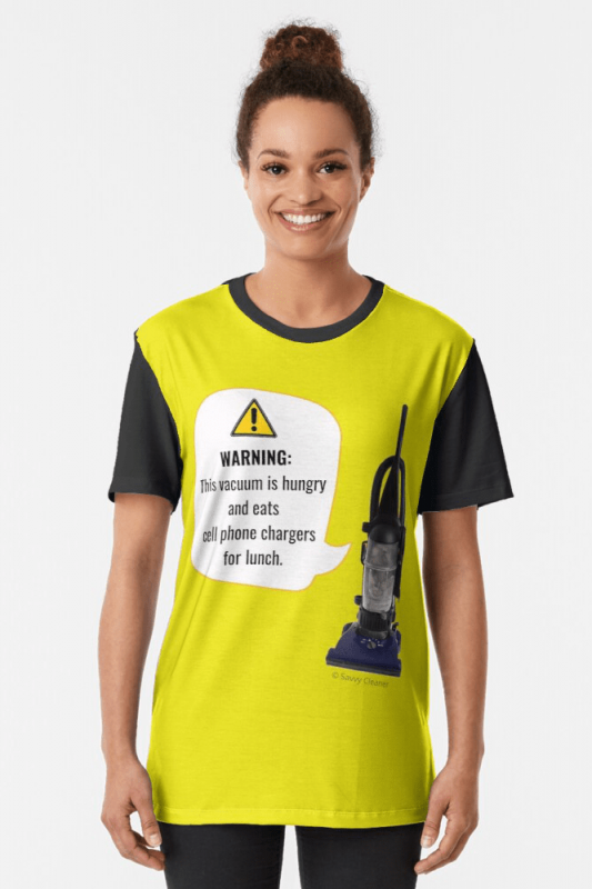 This Vacuum is Hungry, Savvy Cleaner Funny Cleaning Shirts, Graphic Shirt