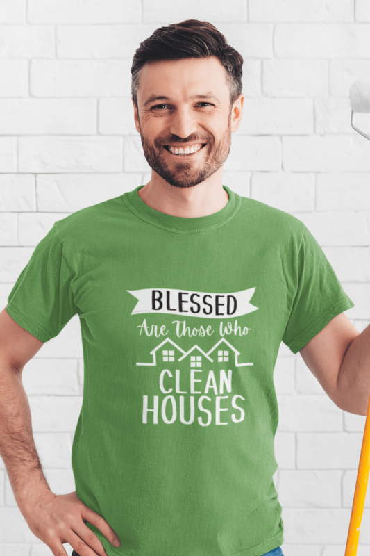Those Who Clean Houses Savvy Cleaner Funny Cleaning Shirts Men's Standard T-Shirt