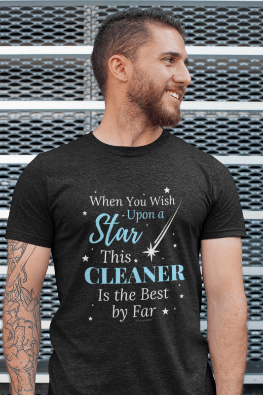 Upon a Star, Savvy Cleaner Funny Cleaning Shirts, Premium T-Shirt