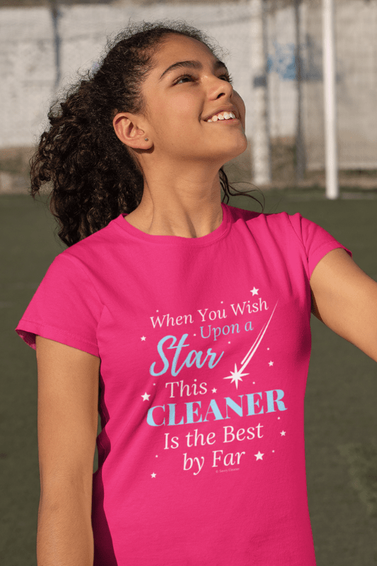 Upon a Star, Savvy Cleaner Funny Cleaning Shirts, Women's Classic T-Shirt