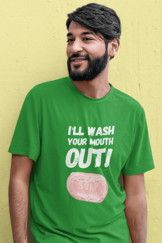 Wash Your Mouth Out Savvy Cleaner Funny Cleaning Shirt Comfort T-Shirt