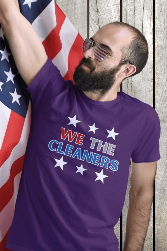We the Cleaners Savvy Cleaner Funny Cleaning Shirts Men's Standard T-Shirt