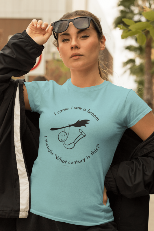 What Century Is This Savvy Cleaner Funny Cleaning Shirts Premium Tee
