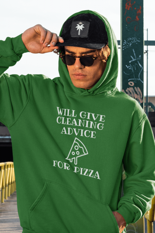 Will Give Cleaning Advice Savvy Cleaner Funny Cleaning Shirts Classic Pullover Hoodie