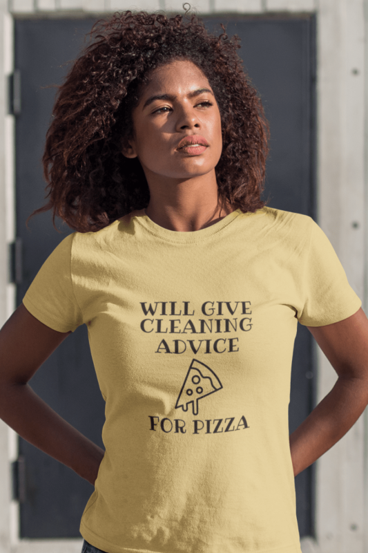 Will Give Cleaning Advice Savvy Cleaner Funny Cleaning Shirts Premium Tee