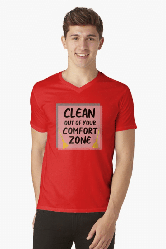 Your Comfort Zone Savvy Cleaner Funny Cleaning Shirts Tri-blend Tee