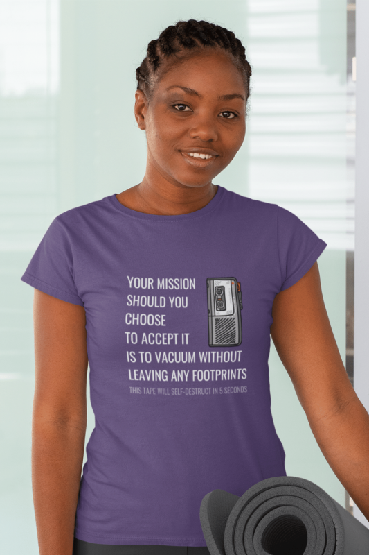 Your Mission Savvy Cleaner Funny Cleaning Shirts Women's Standard T-Shirt